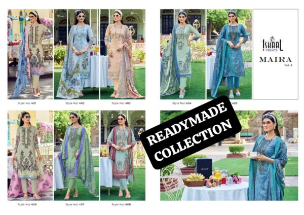 ISHAAL MAIRA EMBROIDERED VOL 4