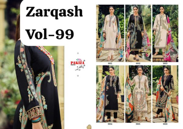 ZARQASH VOL-99 by PAKIZA PRINTS