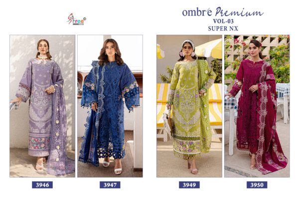 OMBRE PREMIUM VOL-3  BY SHREE FAB