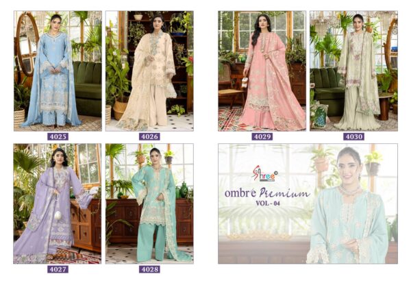 OMBRE PREMIUM VOL-4 by shree fab
