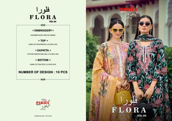 FLORA VOL-4 by PAKIZA PRINTS