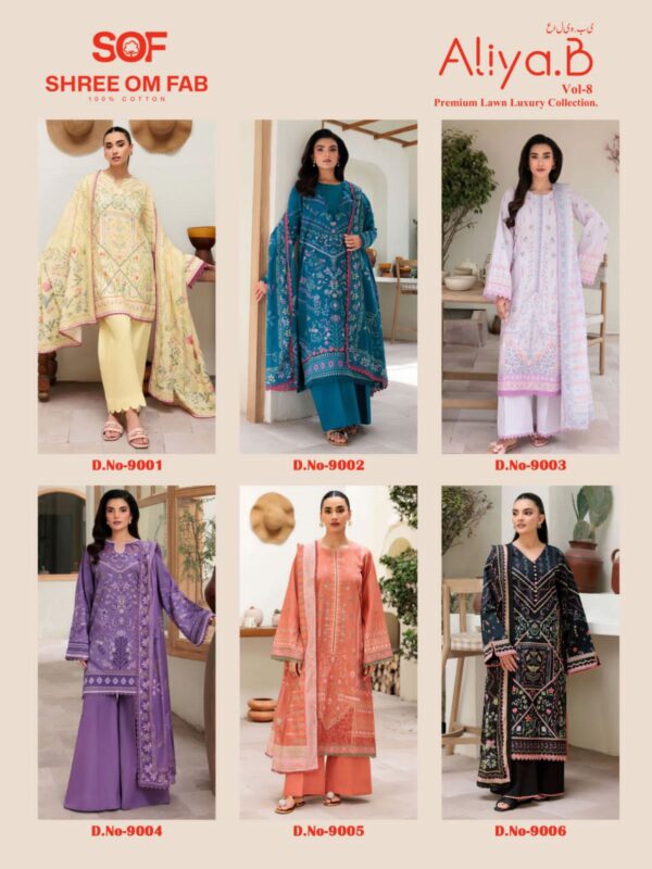 Aliya.B.vol.8 by SHREE OM FAB